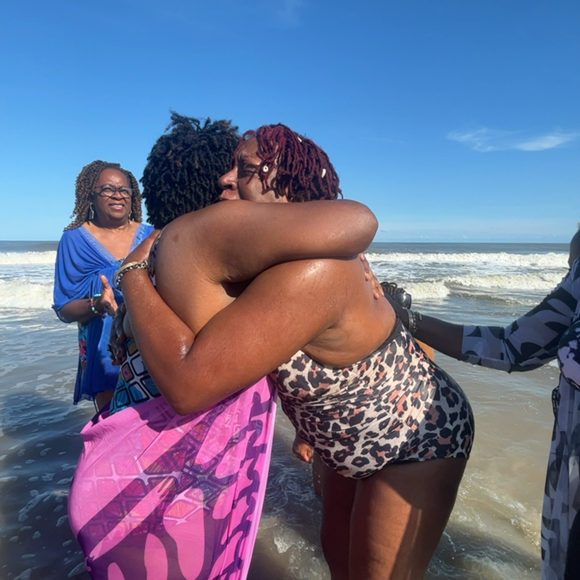 S.A.F.E. Sisters sharing fellowship