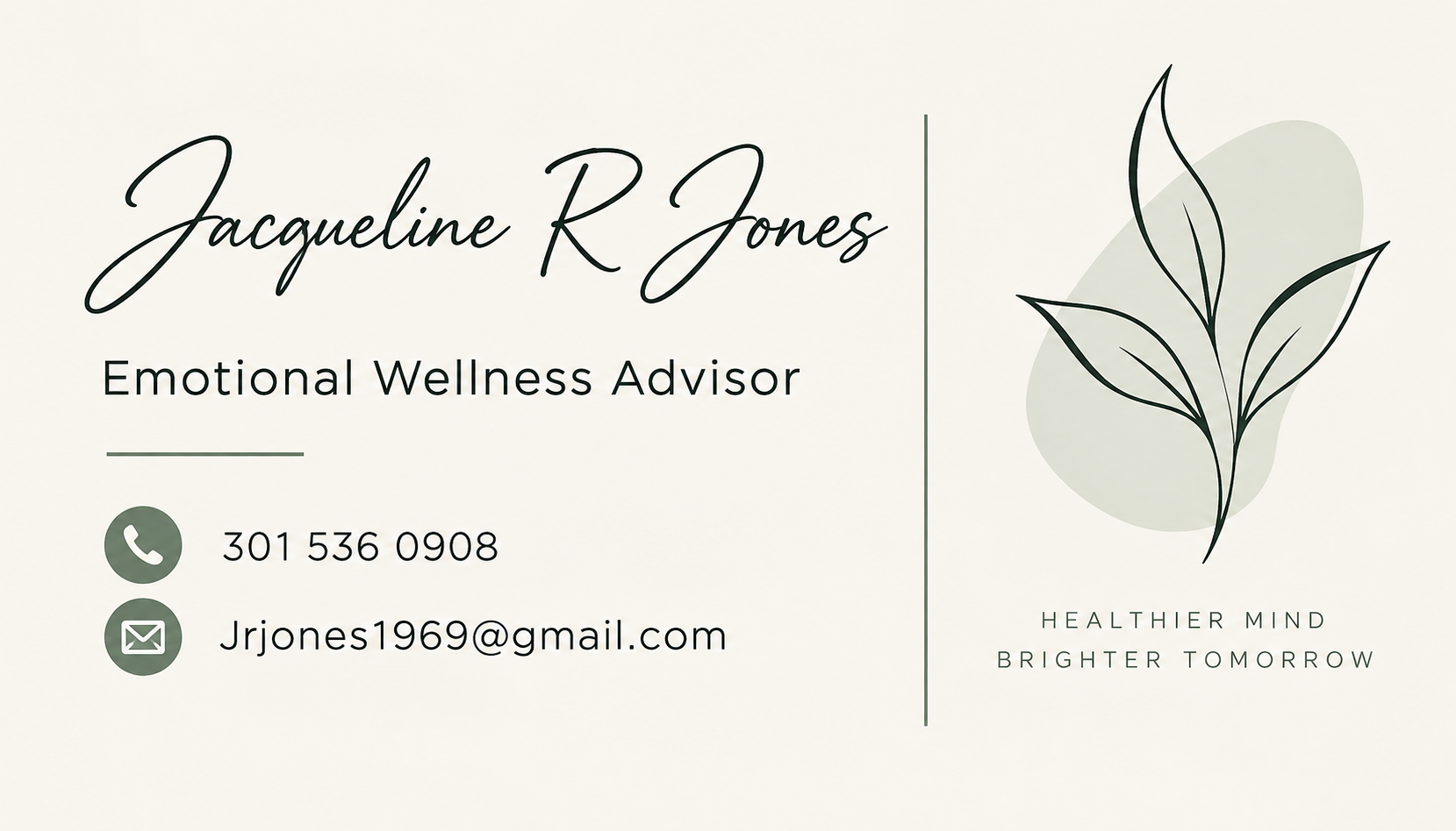 Emotional Wellness with Jacqueline R. Jones